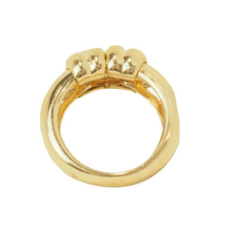 Bague en or jaune et diamant - Castafiore