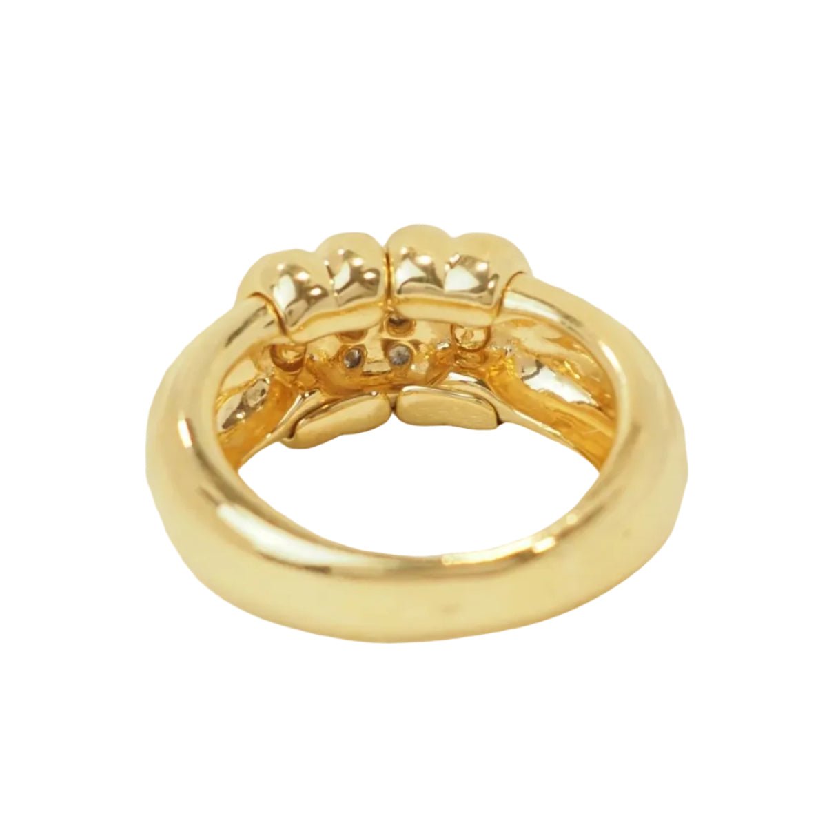 Bague en or jaune et diamant - Castafiore
