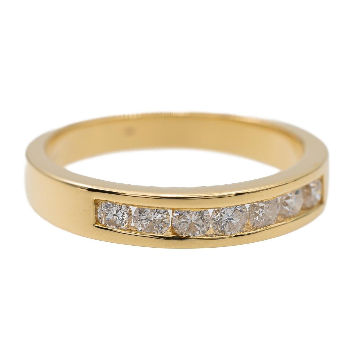 Bague en or jaune et diamant - Castafiore