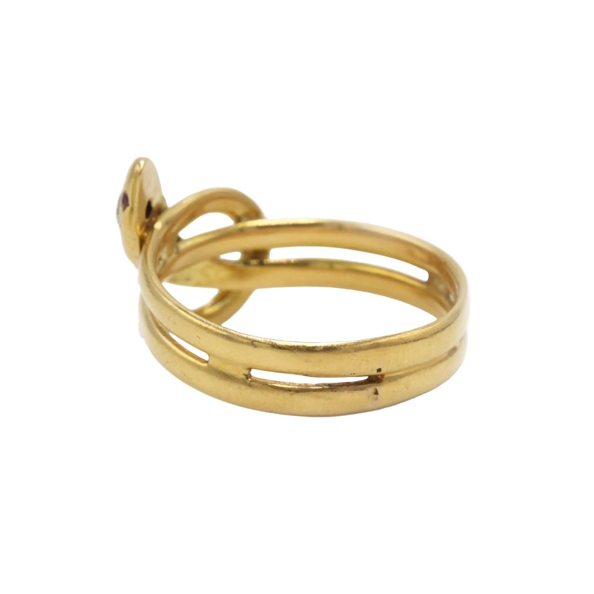 Bague en or jaune et diamant - Castafiore