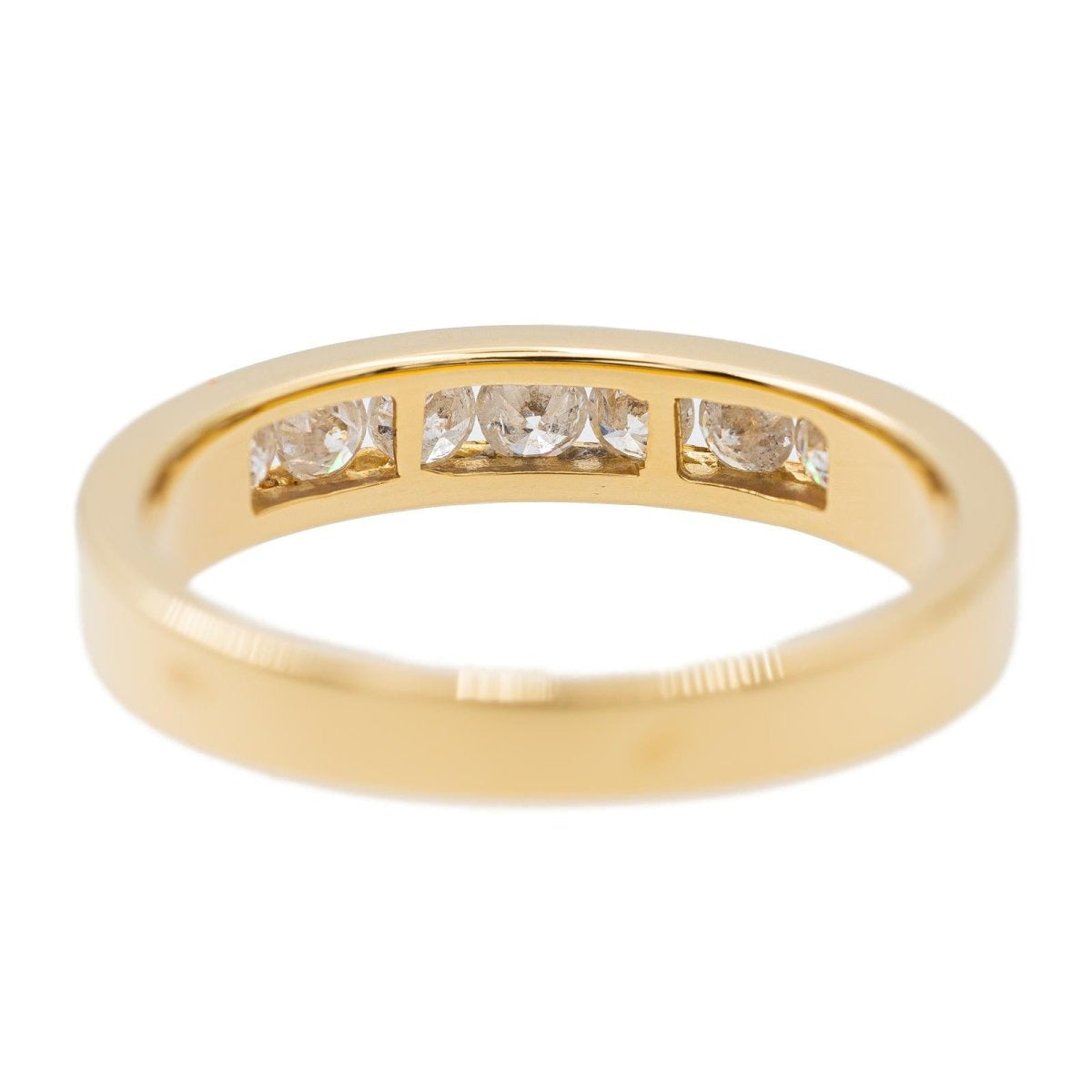 Bague en or jaune et diamant - Castafiore