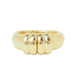 Bague en or jaune et diamant - Castafiore