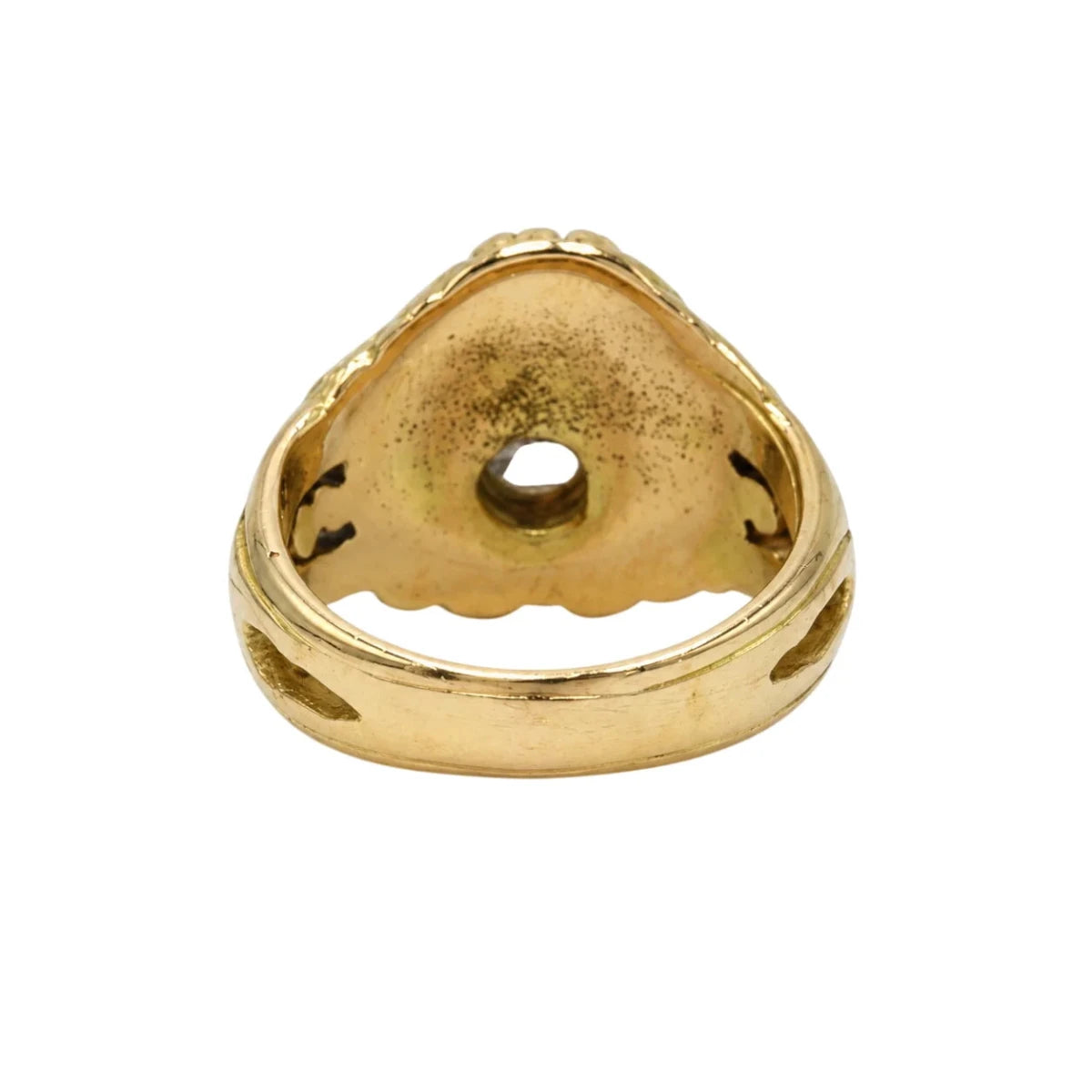 Bague en or jaune et diamant - Castafiore