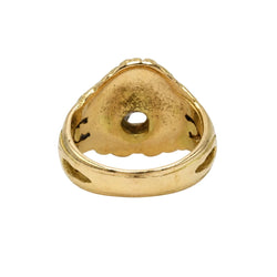 Bague en or jaune et diamant - Castafiore