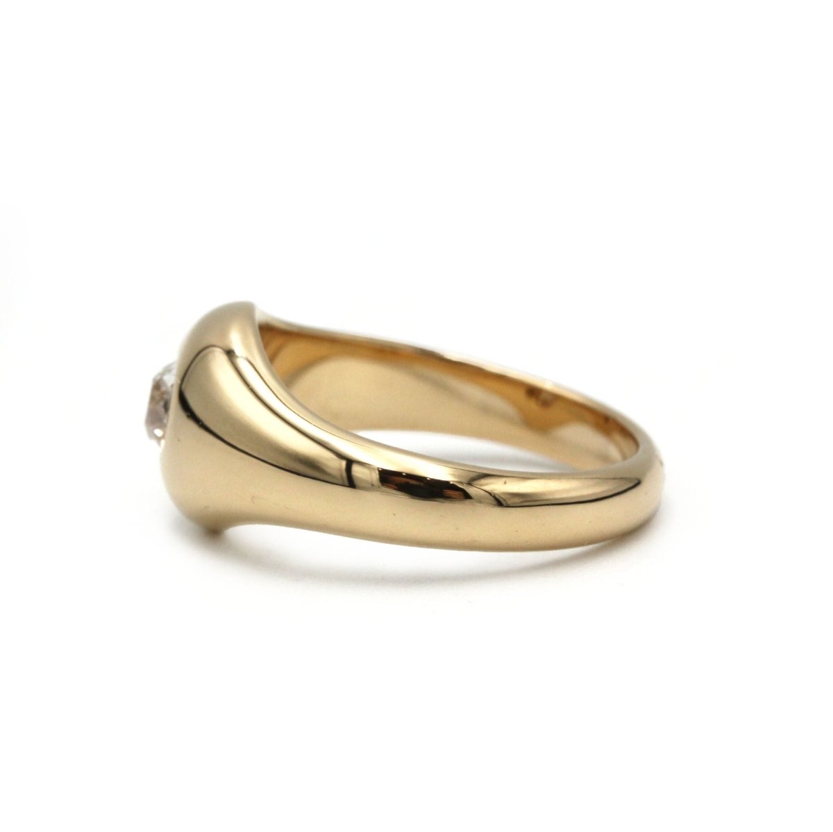 Bague en or jaune et diamant - Castafiore