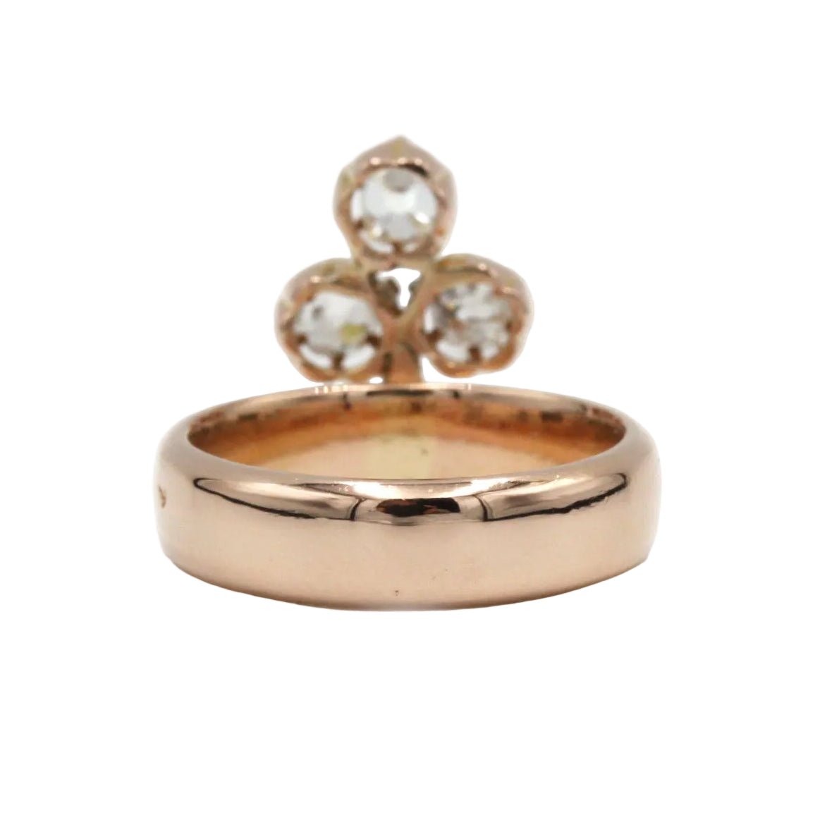 Bague en or jaune et diamants - Castafiore