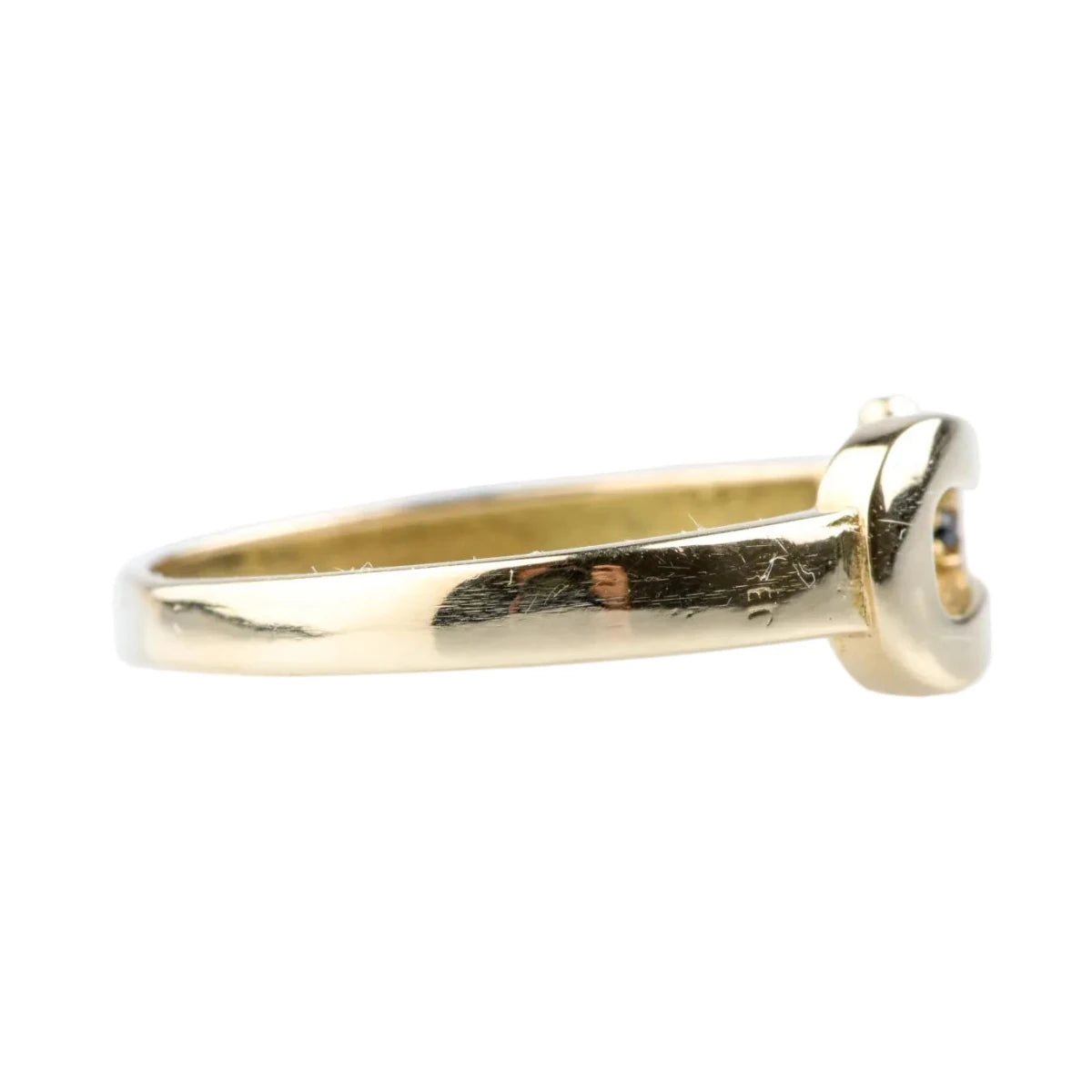 Bague en or jaune et diamants - Castafiore
