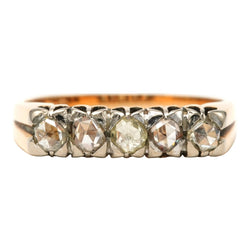 Bague en or jaune et diamants - Castafiore
