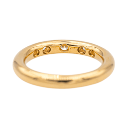 Bague en or jaune et diamants - Castafiore