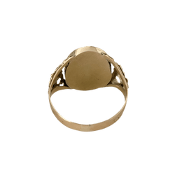 Bague en or jaune et émail - Castafiore