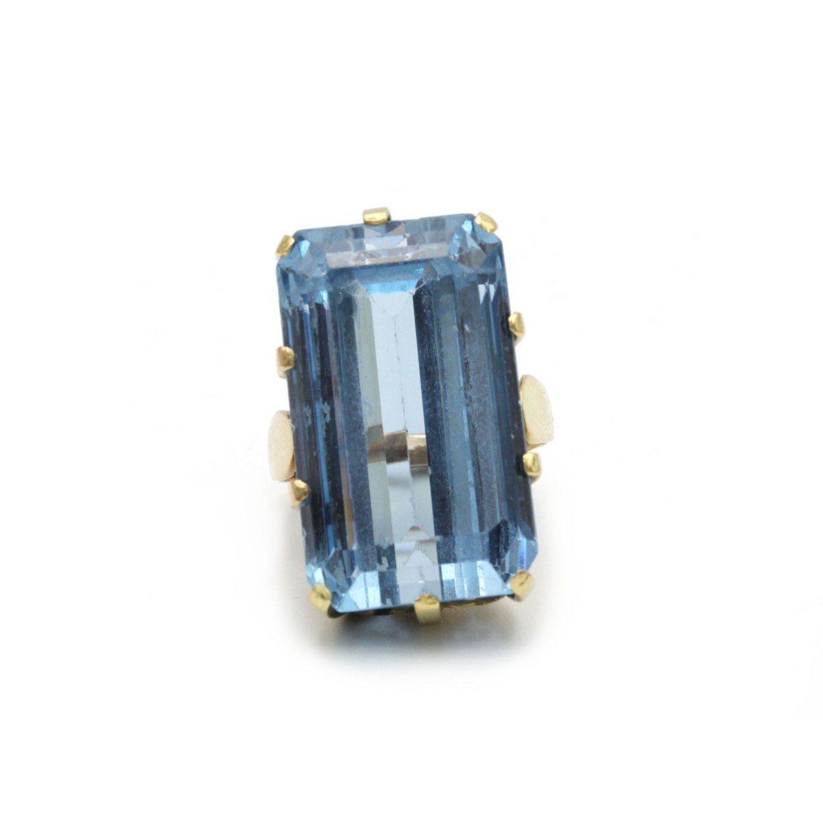 Bague en or jaune et topaze - Castafiore