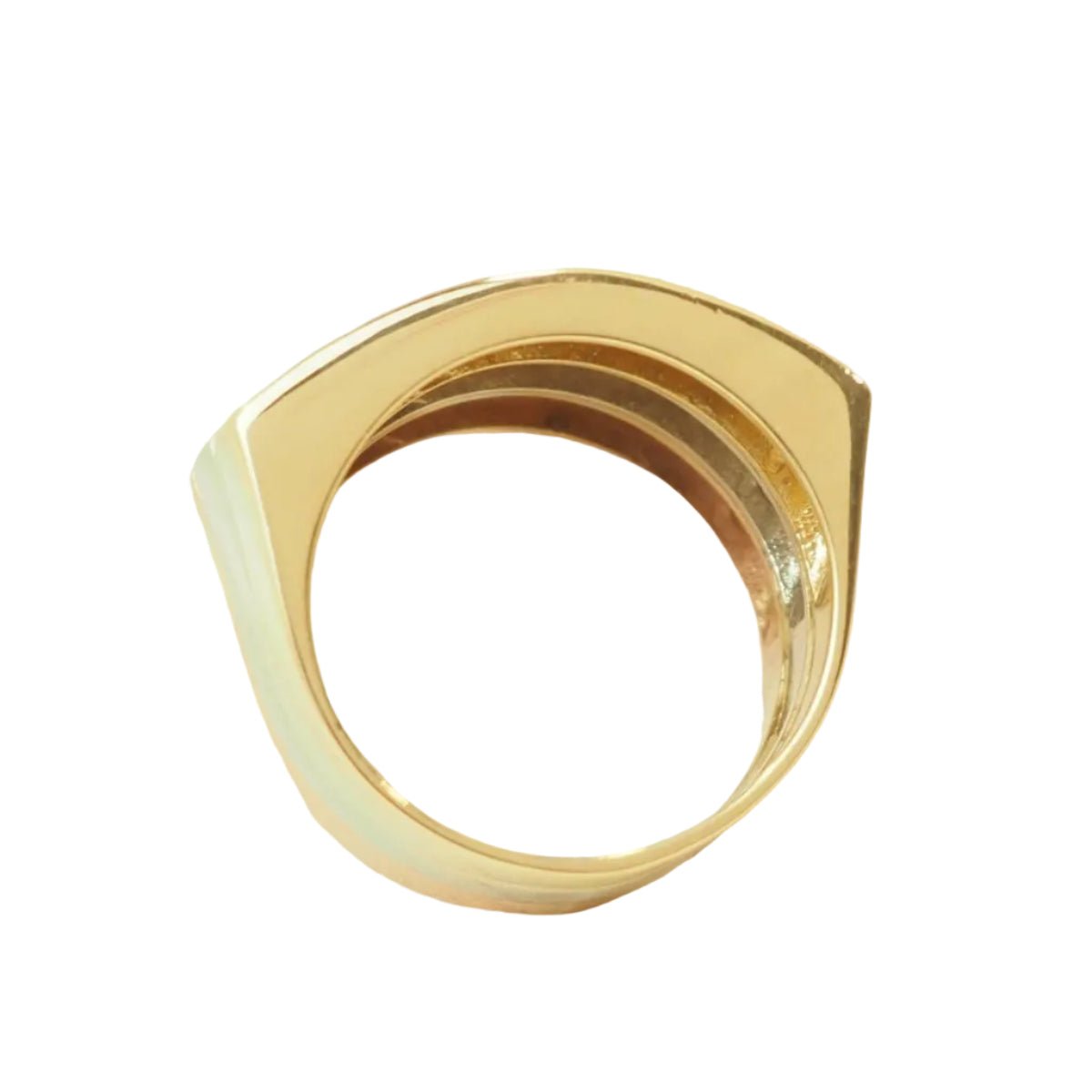 Bague en or jaune, or rose, et or blanc - Castafiore