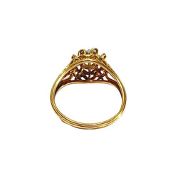Bague en or rose et diamants - Castafiore