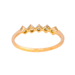Bague en or rose et diamants - Castafiore