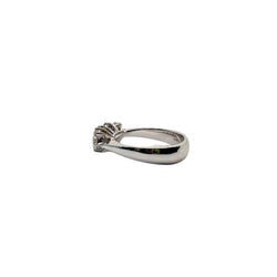 Bague en or sertie de diamants naturels, signée Crivelli - Castafiore