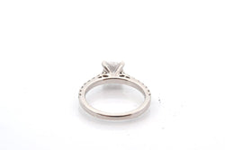 Bague en platine et diamant - Castafiore