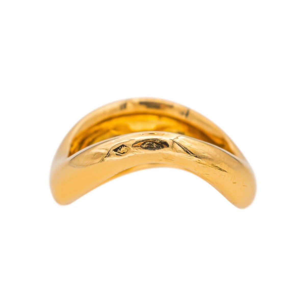 Bague FRED "Mouvementé" en or jaune - Castafiore