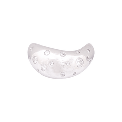 Bague Fred Mouvementée en or blanc diamants - Castafiore