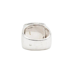 Bague FRED "Pain de sucre" en or blanc, tourmaline rose et diamants - Castafiore