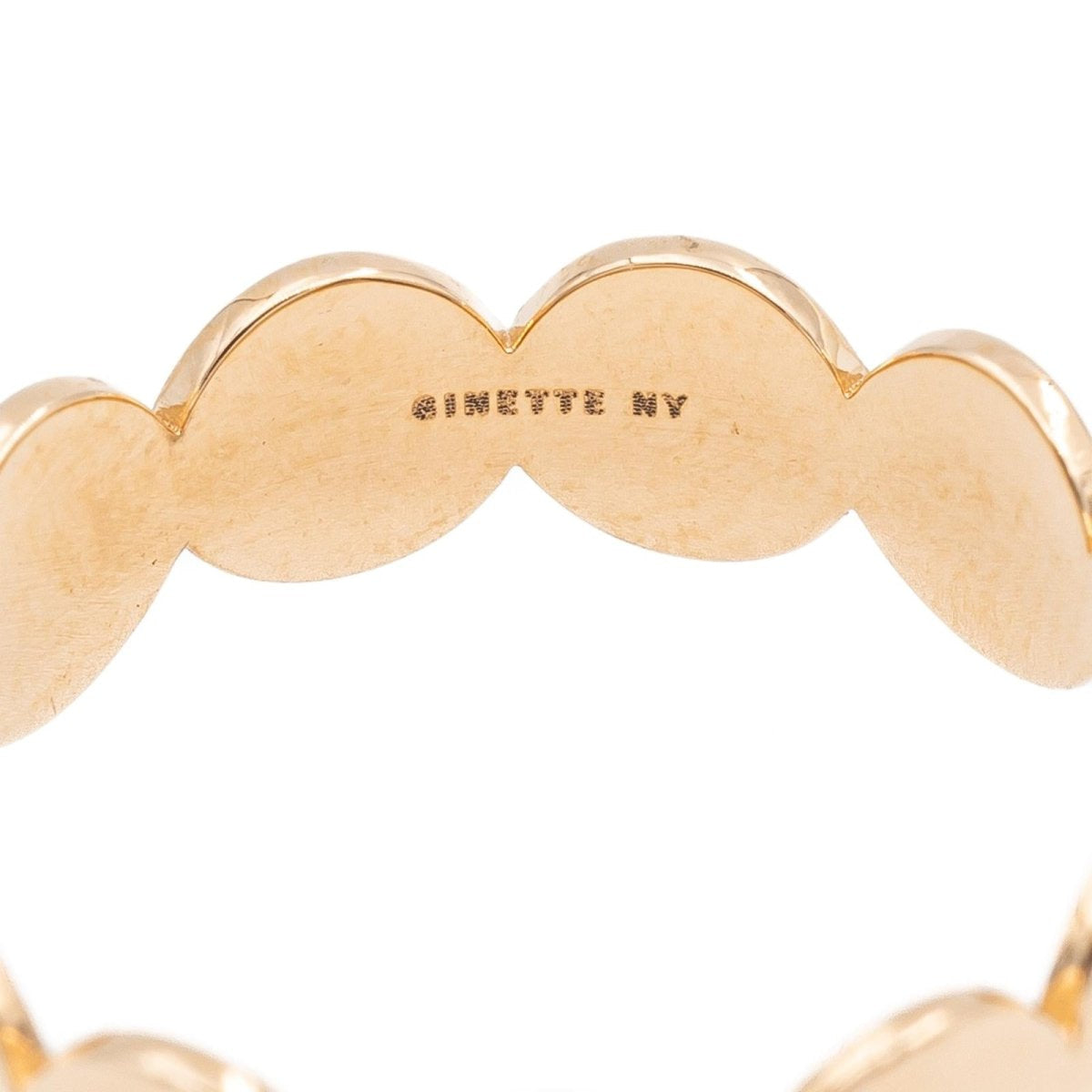 Bague GINETTE NY "Mini ever" en or rose - Castafiore