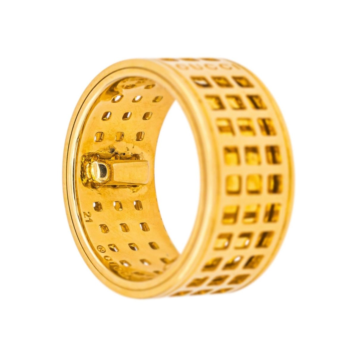 Bague GUCCI en or jaune - Castafiore