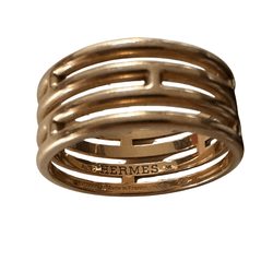Bague HERMÈS "Ariane" en or rose - Castafiore