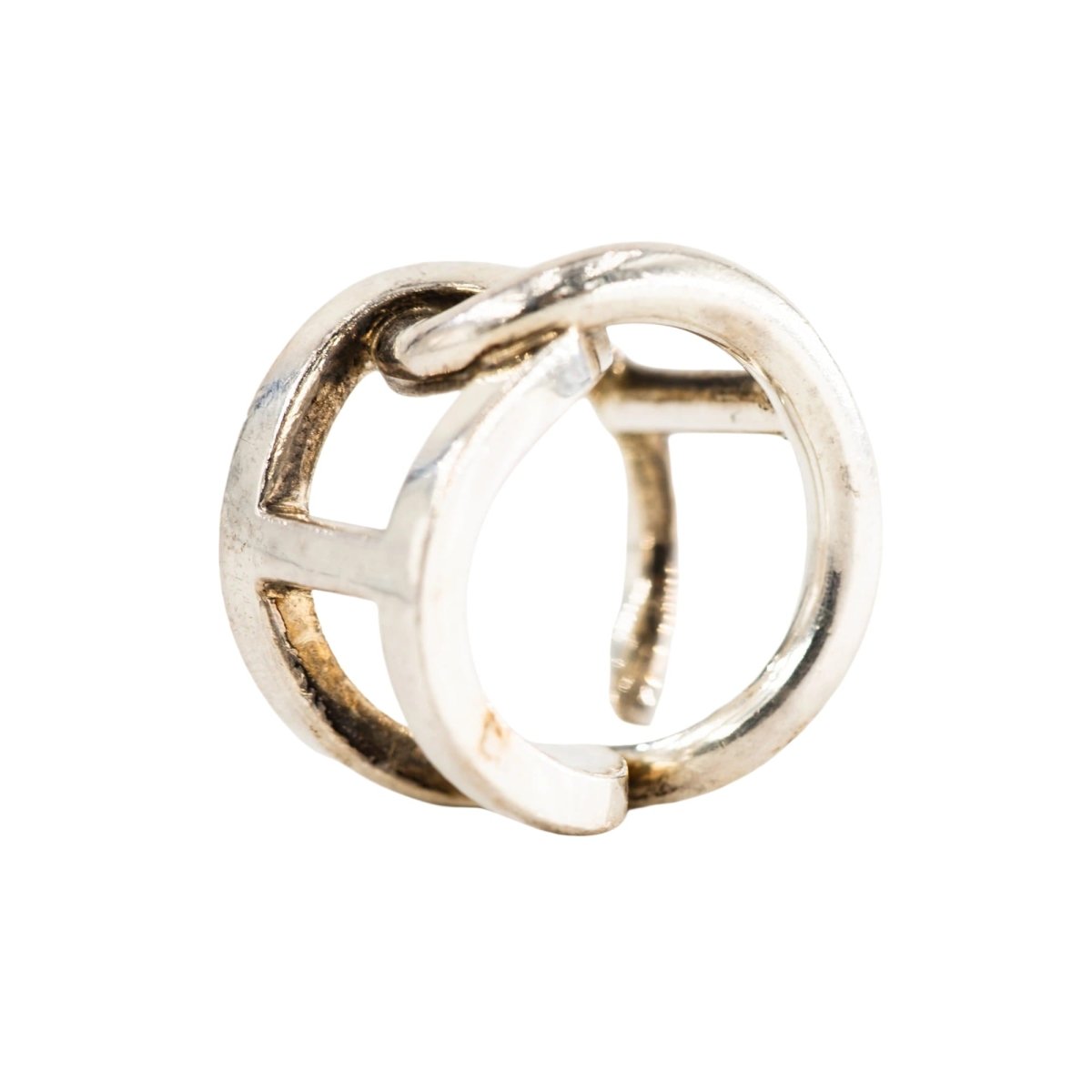 Bague HERMÈS "Cythère" en argent - Castafiore