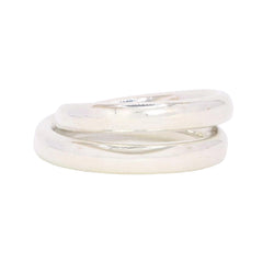 Bague HERMES Vertige en argent - Castafiore