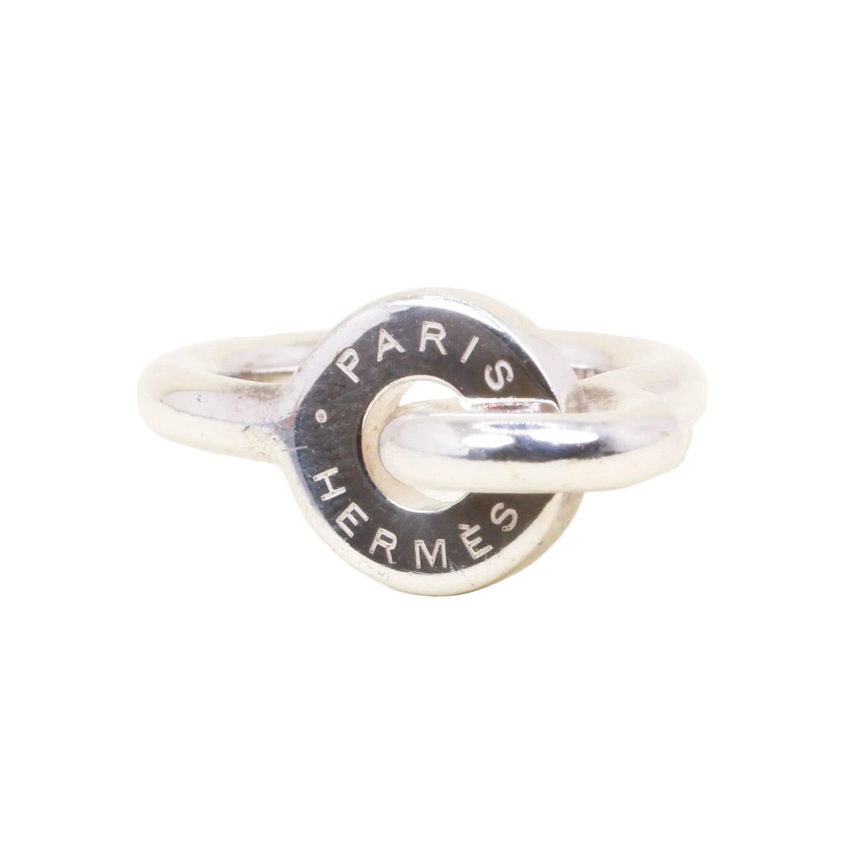 Bague HERMÈS "Voltige" en argent - Castafiore