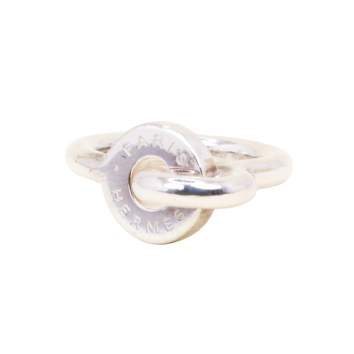 Bague HERMÈS "Voltige" en argent - Castafiore
