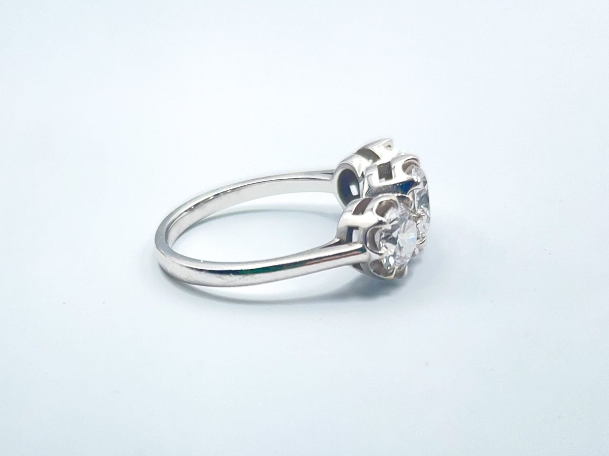 Bague Jarretière Diamants - Castafiore