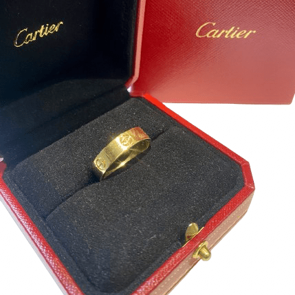 Bague Jonc CARTIER "Love" en or jaune - Castafiore