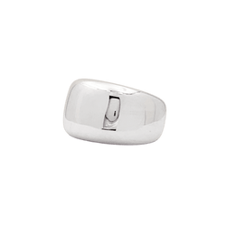 Bague Jonc CARTIER "Nouvelle Vague" en or blanc - Castafiore