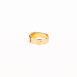 Bague Jonc ceinture en or - Castafiore