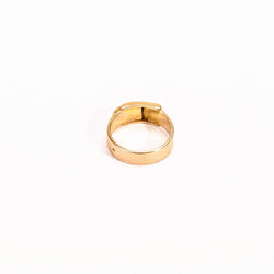 Bague Jonc ceinture en or - Castafiore