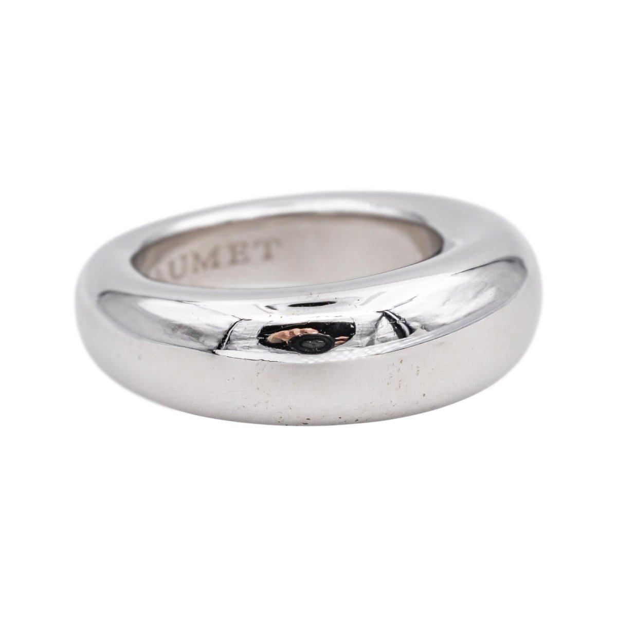 Bague Jonc CHAUMET en or blanc - Castafiore