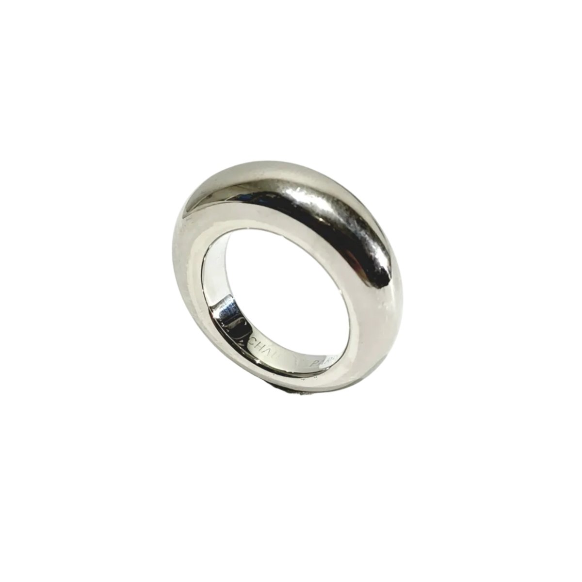 Bague Jonc CHAUMET en or blanc - Castafiore