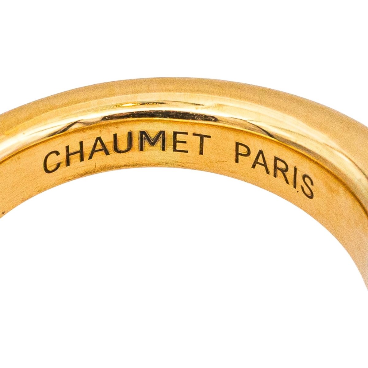 Bague Jonc CHAUMET en or jaune - Castafiore