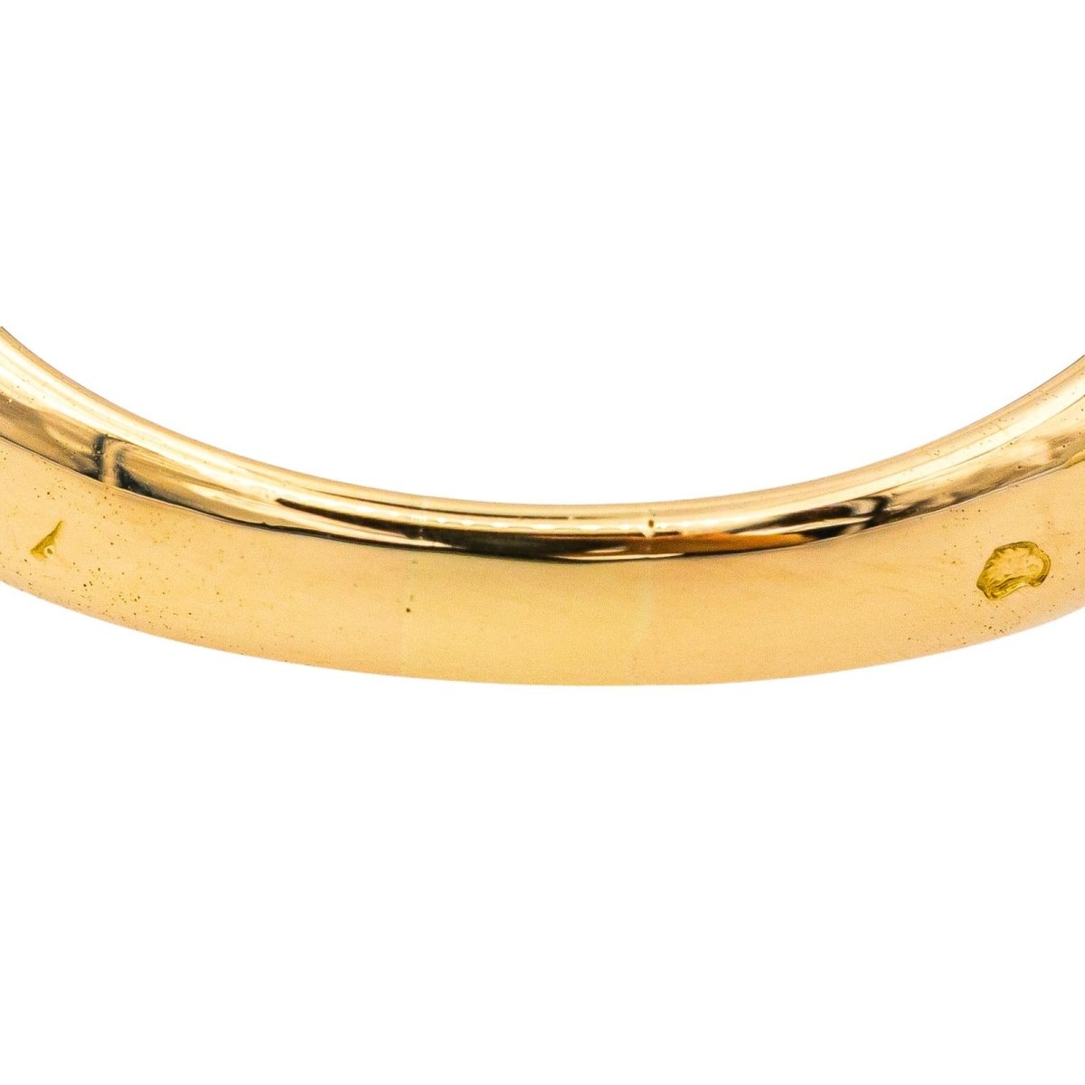 Bague Jonc en or blanc et diamants - Castafiore