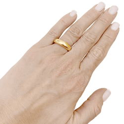 Bague Jonc en or jaune - Castafiore