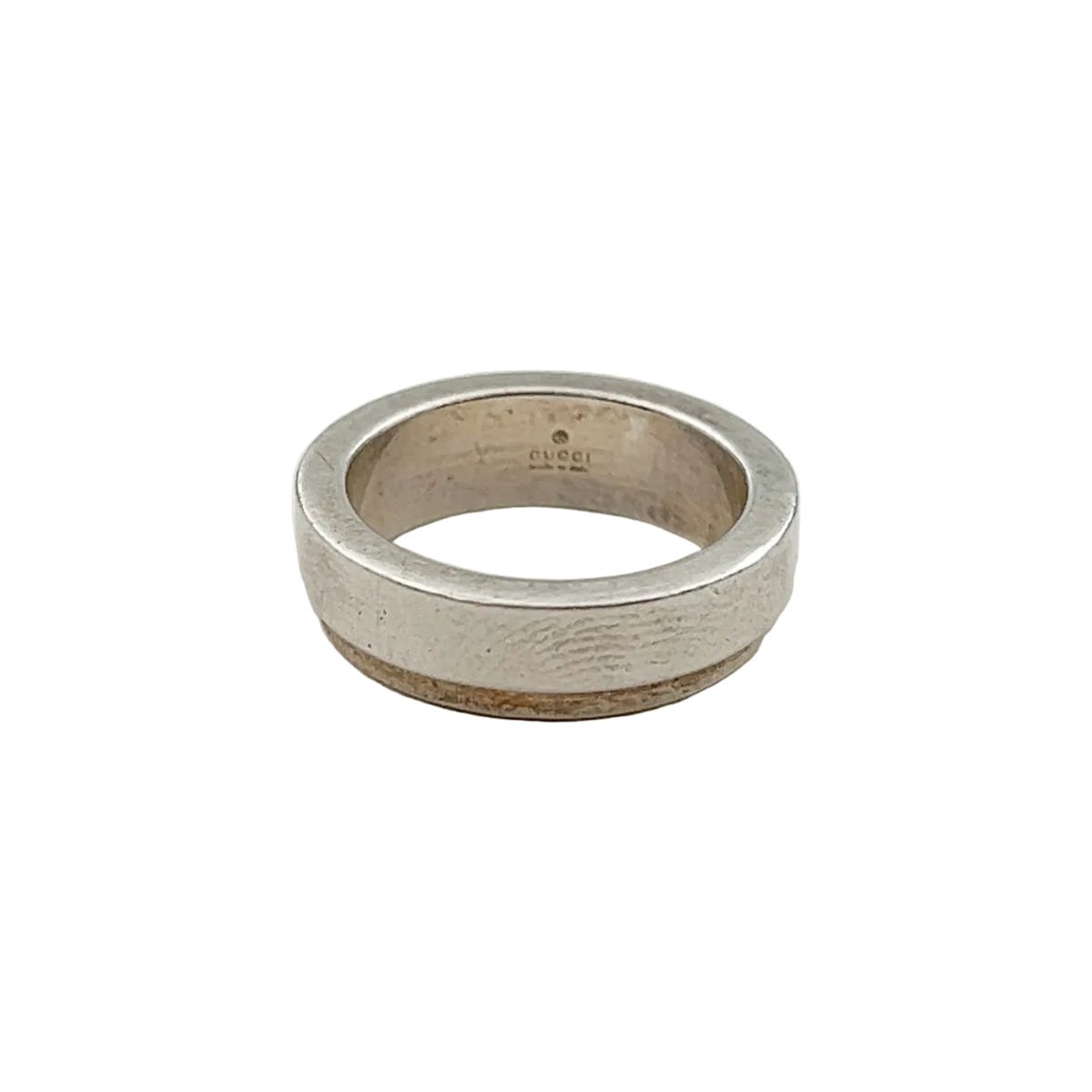 Bague Jonc GUCCI en argent - Castafiore