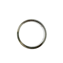 Bague Jonc GUCCI "Icon" en or blanc et diamants - Castafiore