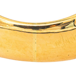 Bague Jonc Or jaune Diamant - Castafiore