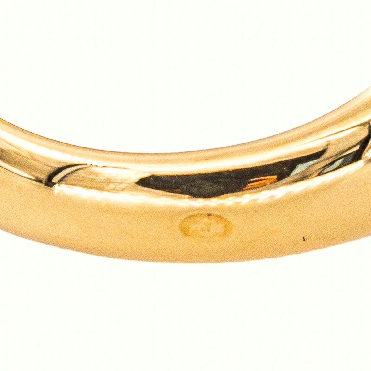 Bague Jonc Or jaune Diamant - Castafiore