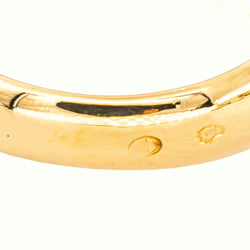 Bague Jonc Or jaune Saphir - Castafiore