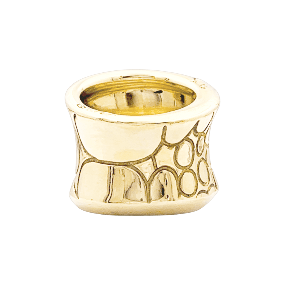 Bague Jonc POMELLATO "Cocco" en or jaune - Castafiore