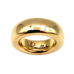 Bague Jonc POMELLATO "Iconica Slim" en or rose - Castafiore