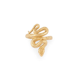 Bague Jonc serpent en or - Castafiore