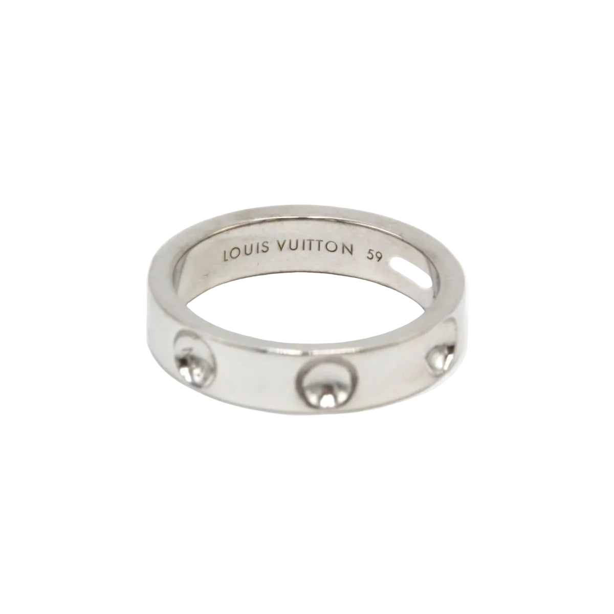 Bague Louis VUITTON "Empreinte" en or blanc - Castafiore
