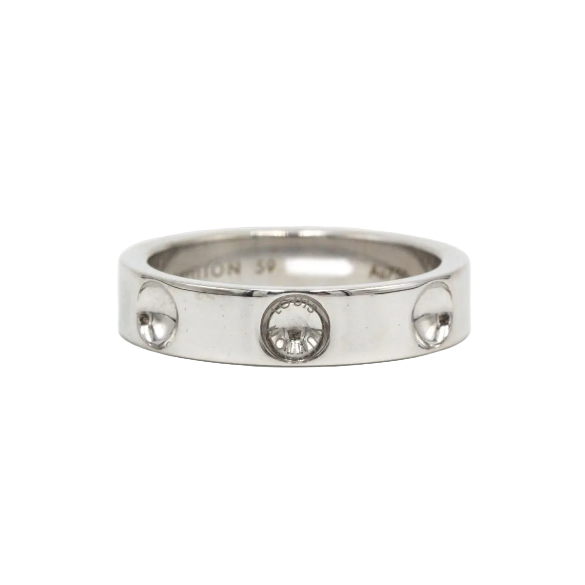Bague Louis VUITTON "Empreinte" en or blanc - Castafiore